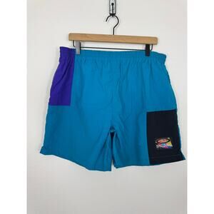 Vintage Spalding Volleyball 90s Colorblock Nylon Shorts Men’s Large